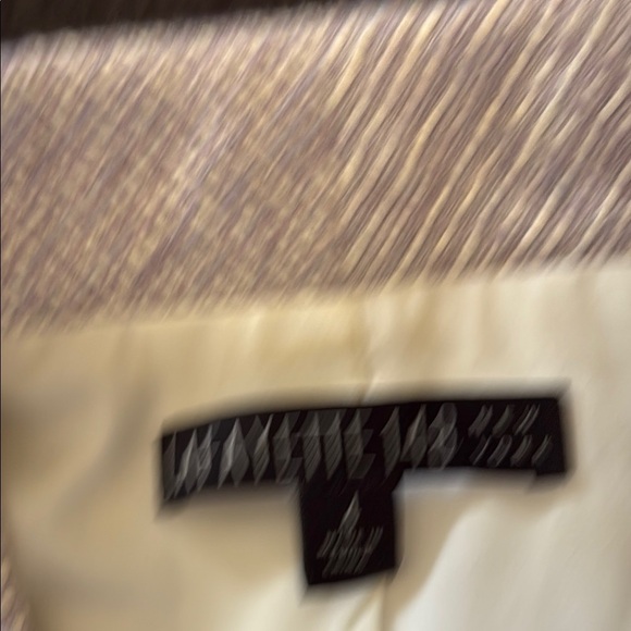 Lafayette 148 sz 4 lavender purple and white blazer jacket shoulder pads VGUC - Picture 8 of 9